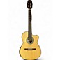 Used Alvarez AC70HCE ARMREST Natural Classical Acoustic Electric Guitar