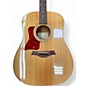 Used Taylor 210CE Left Handed Natural Acoustic Electric Guitar