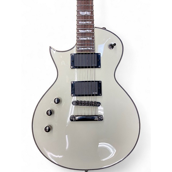 Used ESP LTDEC401 LH Alpine White Solid Body Electric Guitar
