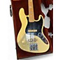 Vintage 1979 Fender 1974 American Vintage Jazz Bass Yellow Electric Bass Guitar