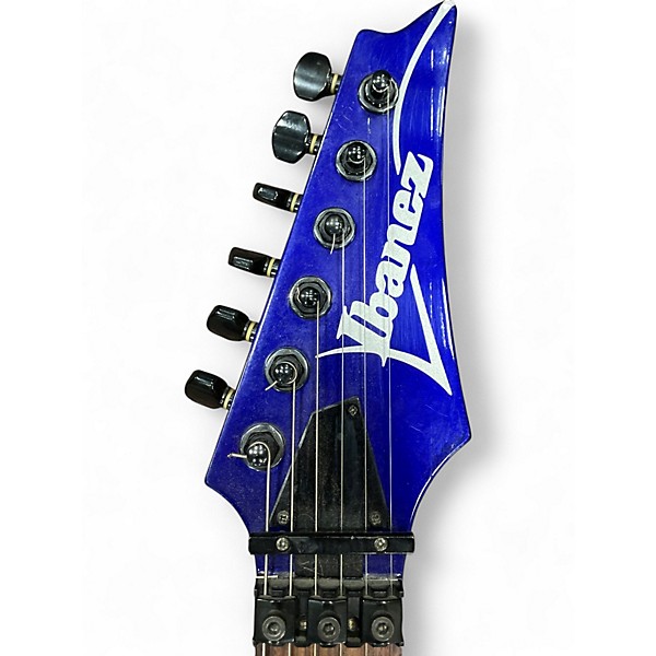 Used Ibanez RG570 Metallic Blue Solid Body Electric Guitar
