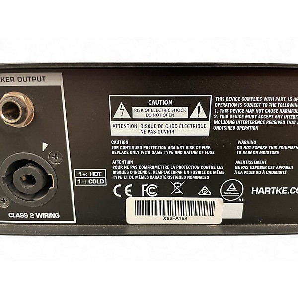 Used Hartke TX600 Bass Amp Head