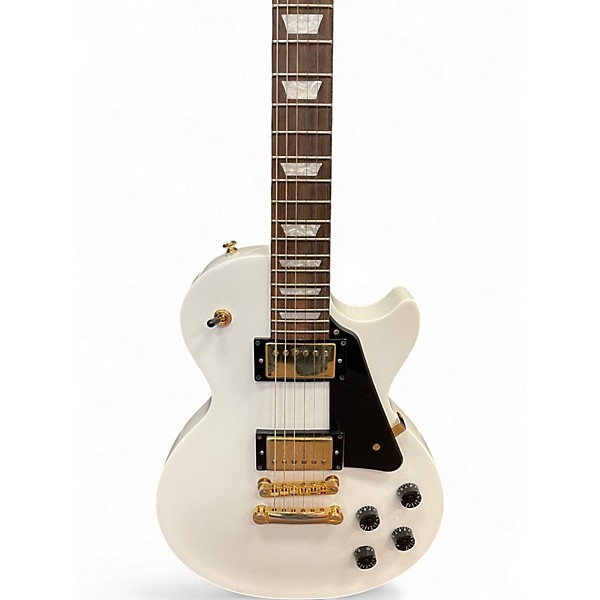 Used Epiphone Les Paul Studio Alpine White Solid Body Electric Guitar