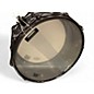 Used Ludwig 6.5X14 Black Magic Snare Black Chrome Drum