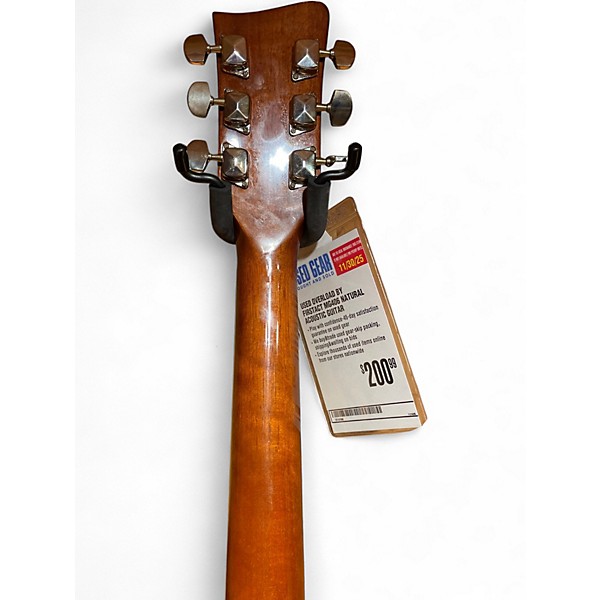 Used Overload By Firstact MG406 Natural Acoustic Guitar