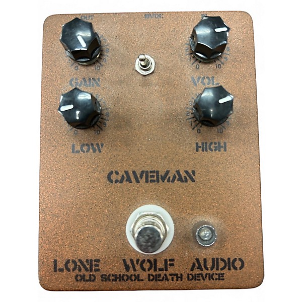 Used Lone Wolf Audio CAVEMAN Effect Pedal