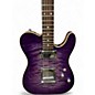 Used Schecter Guitar Research PT-CUSTOM PLUM CRAZY PURPLE Solid Body Electric Guitar