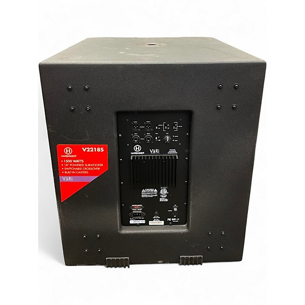 Used Harbinger VARI V2218 Powered Subwoofer