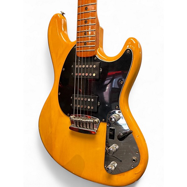 Vintage 1970s Ernie Ball Music Man Stingray I Butterscotch Solid Body Electric Guitar