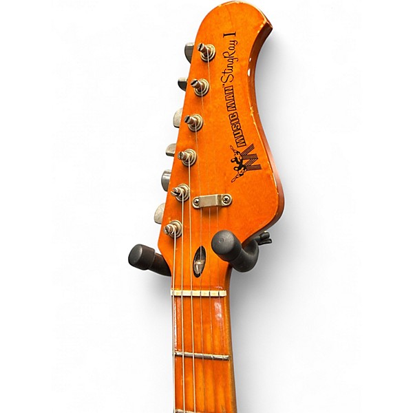 Vintage 1970s Ernie Ball Music Man Stingray I Butterscotch Solid Body Electric Guitar