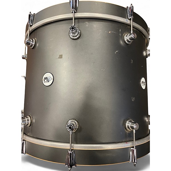 Used DW 3 Piece Design Series Satin Black Drum Kit