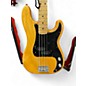 Vintage 1976 Fender Standard Precision Bass Natural Electric Bass Guitar
