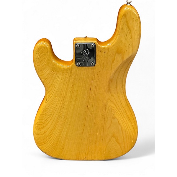 Vintage 1976 Fender Standard Precision Bass Natural Electric Bass Guitar