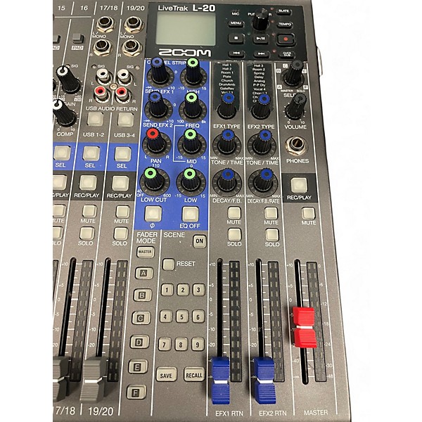 Used Zoom Livetrak L20 Digital Mixer