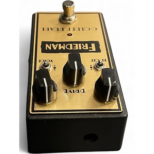 Used Friedman Golden Pearl Overdrive Effect Pedal