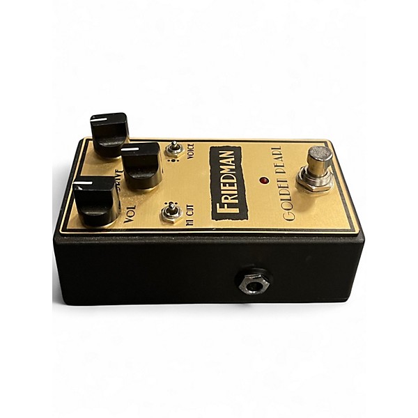 Used Friedman Golden Pearl Overdrive Effect Pedal