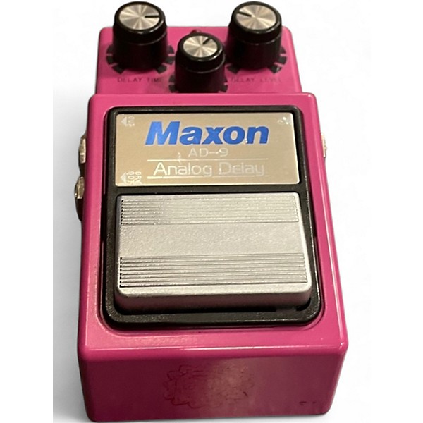 Used Maxon AD9 Amalog Delay Analogman Modded Effect Pedal