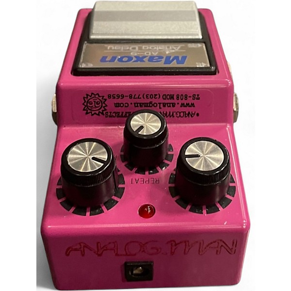 Used Maxon AD9 Amalog Delay Analogman Modded Effect Pedal