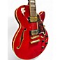 Used D'Angelico EX-SS Red Hollow Body Electric Guitar