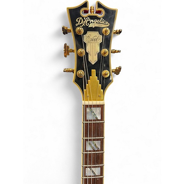 Used D'Angelico EX-SS Red Hollow Body Electric Guitar