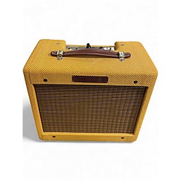 Used Fender 57 Custom Champ 5W 1x8 Lacquered Tweed Tube Guitar Combo Amp
