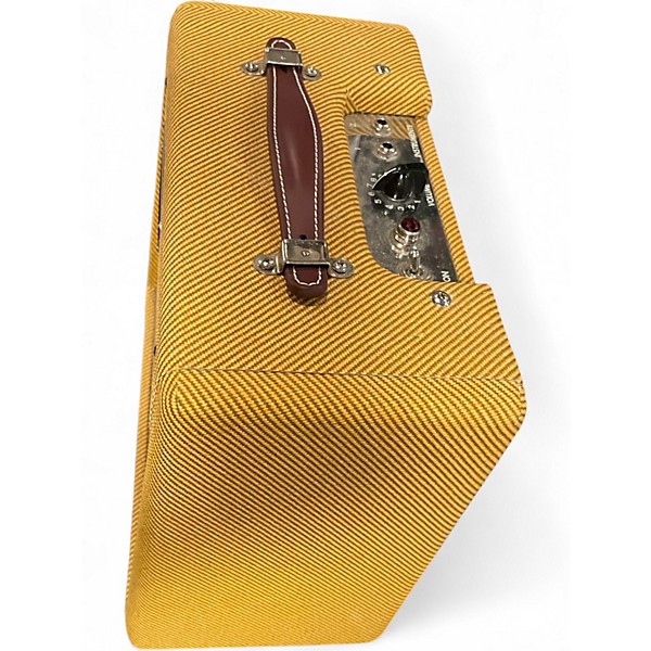 Used Fender 57 Custom Champ 5W 1x8 Lacquered Tweed Tube Guitar Combo Amp