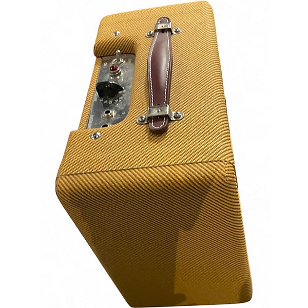 Used Fender 57 Custom Champ 5W 1x8 Lacquered Tweed Tube Guitar Combo Amp