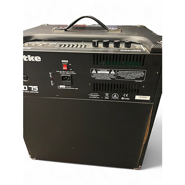 Used Hartke HD 75 Bass Combo Amp