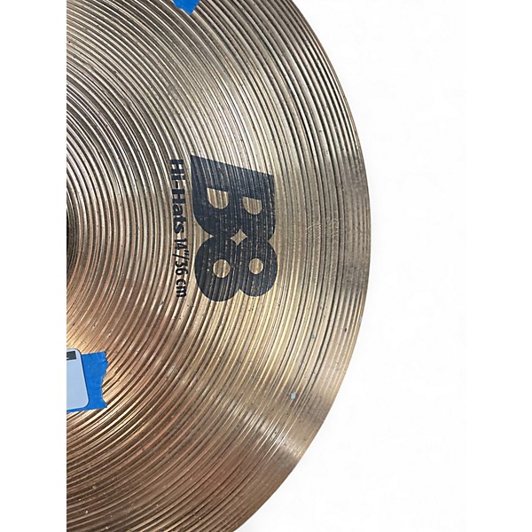 Used SABIAN 14in B8 Hi Hat Pair Cymbal
