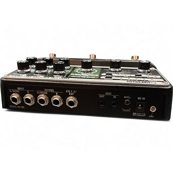 Used BOSS re 202 space echo Effect Pedal