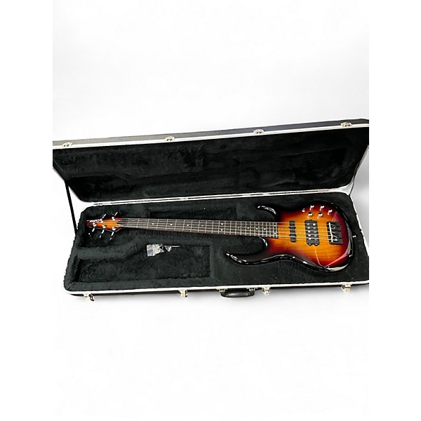 Used Carvin LB75 3 Tone Sunburst Electric Bass Guitar