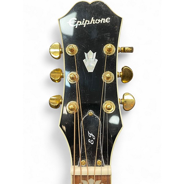 Used Epiphone J-200EC STUDIO 2 Color Sunburst Acoustic Electric Guitar