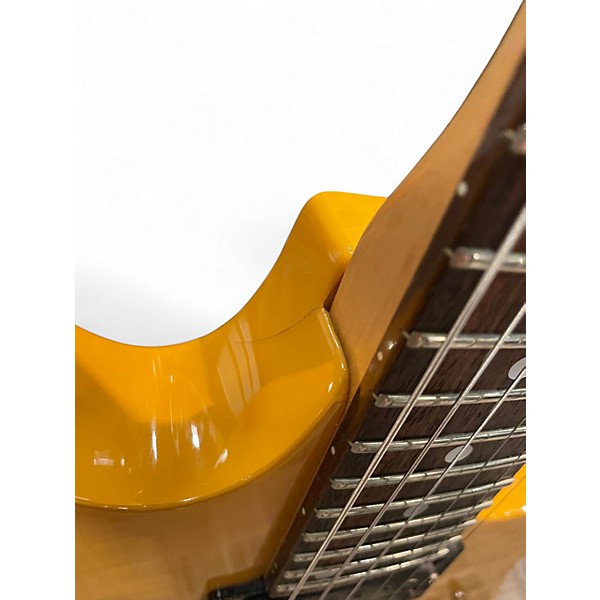 Used Ibanez 1992 RG570FM Amber Solid Body Electric Guitar