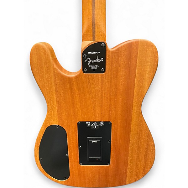 Used 2022 Fender Acoustasonic Player Telecaster Blonde Acoustic Electric Guitar