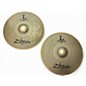 Used Zildjian 14in L80 Low Volume Hi Hat Pair Cymbal