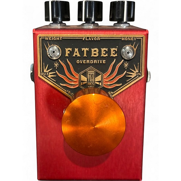 Used Beetronics FX Fatbee overdrive Effect Pedal