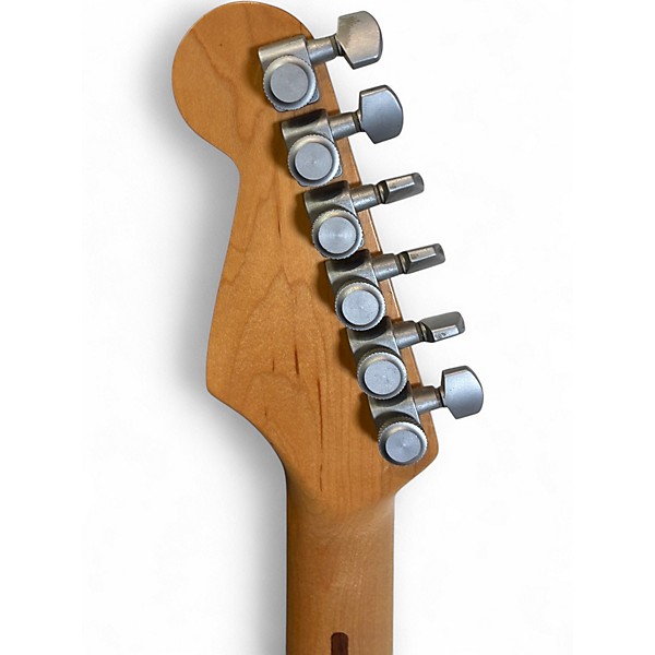 Used Fender STRATCASTER  PLUS DELUXE BLACK PEARL DUST Solid Body Electric Guitar