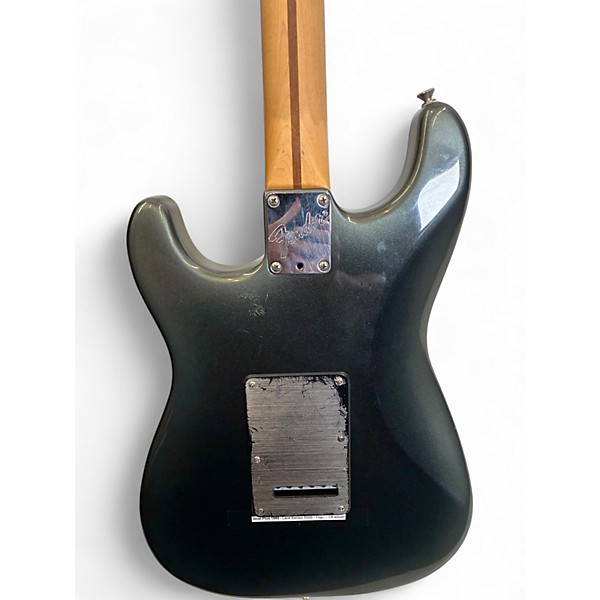 Used Fender STRATCASTER  PLUS DELUXE BLACK PEARL DUST Solid Body Electric Guitar