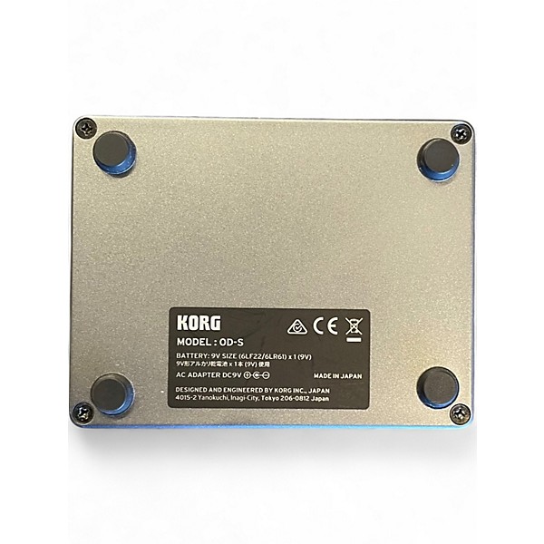 Used KORG OD-S  NUTBE Effect Pedal