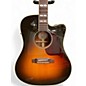Used Gibson Hummingbird Pro 2 Color Sunburst Acoustic Electric Guitar