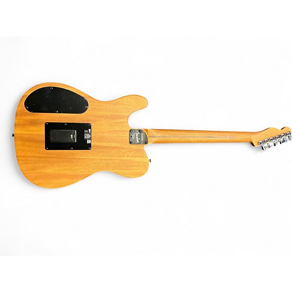 Used Fender Acoustasonic Player Telecaster Brushed Black Acoustic Electric Guitar