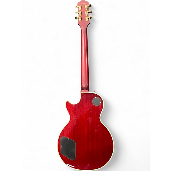 Used Epiphone Prophecy Les Paul Custom Plus Cherry Sunburst Solid Body Electric Guitar