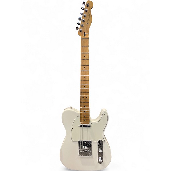 Used Fender Player Telecaster Polar White Solid Body Electric Guitar