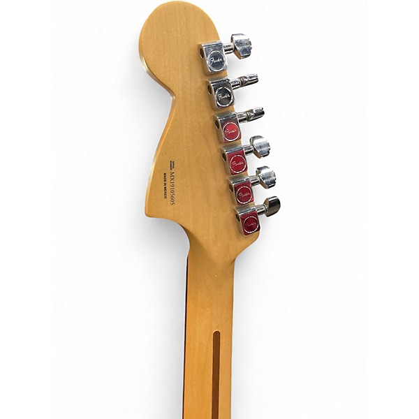 Used Fender Player Jaguar Shell Pink Solid Body Electric Guitar