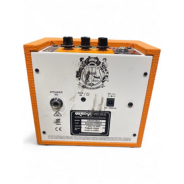 Used Orange Amplifiers crush mini Battery Powered Amp
