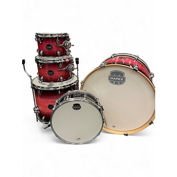 Used Mapex 5 Piece Armory Tanzanite Burst Drum Kit