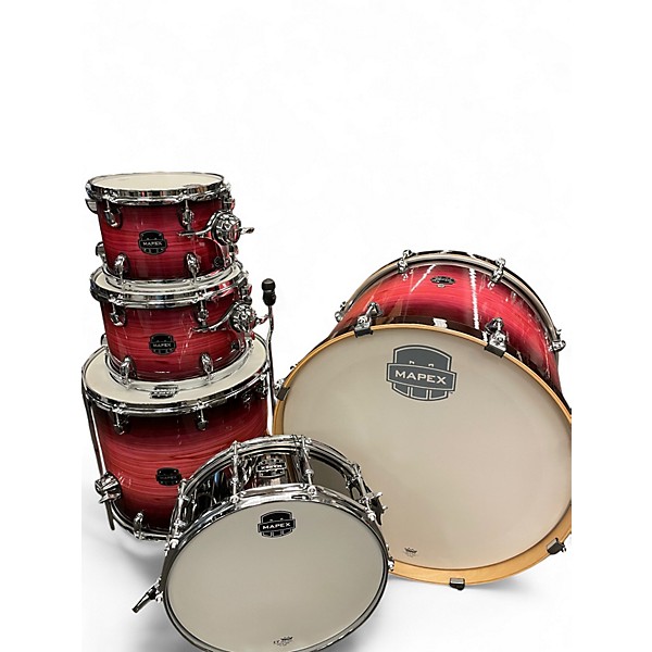 Used Mapex 5 Piece Armory Tanzanite Burst Drum Kit