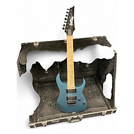 Used Ibanez GRG7221M Metallic Blue Solid Body Electric Guitar