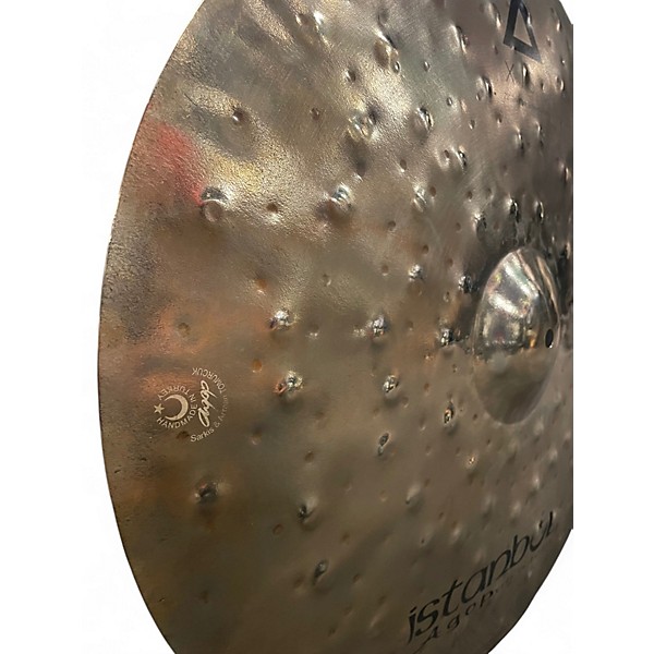 Used Istanbul Agop 22in Xist Dark Dry Brilliant Crash Cymbal