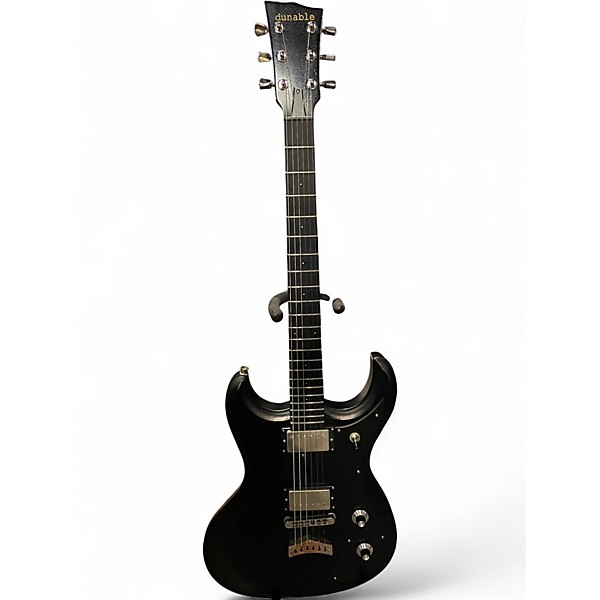 Used Dunable Guitars Gnarwhal  Black Solid Body Electric Guitar